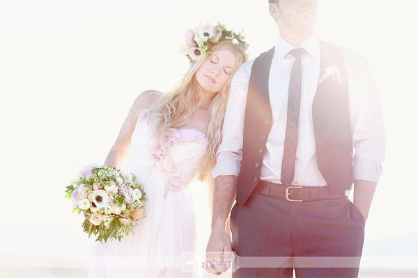 Bodas de hoy... ¡Un postboda muy bucólico!