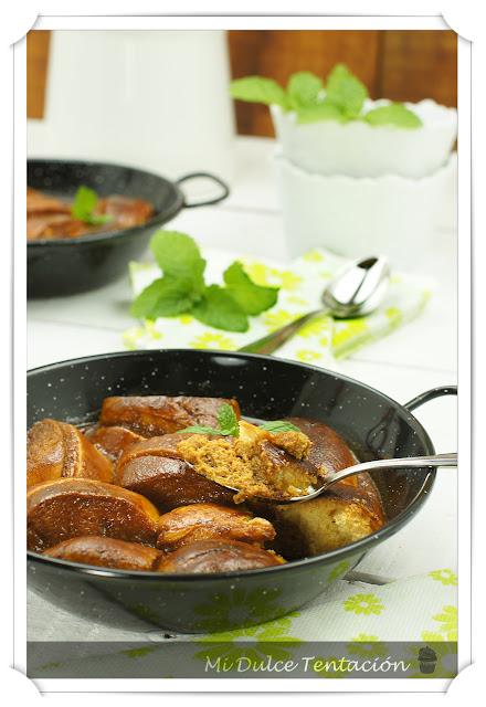 Pudin de Pan de Leche y Caramelo