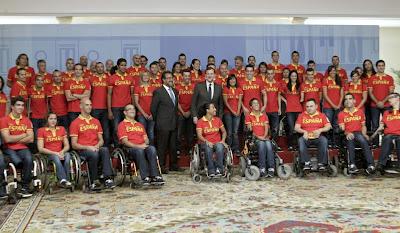 El presidente del Comité Paralímpico califica al equipo español como 'la Roja Coja'