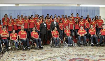 El presidente del Comité Paralímpico califica al equipo español como 'la Roja Coja'