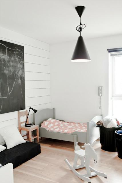 Habitaciones infantiles en Black & White