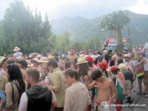 Descenso Folclórico Nalon 2012 Pola Laviana: Ambiente desfile