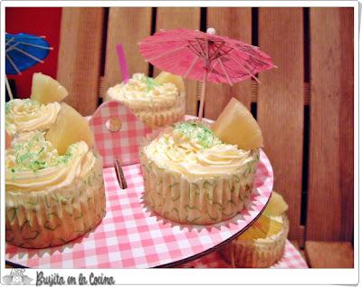 Cupcakes Piña Colada 2.0