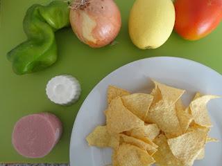 Ensalada de Nachos (Ensalada Mexicana)