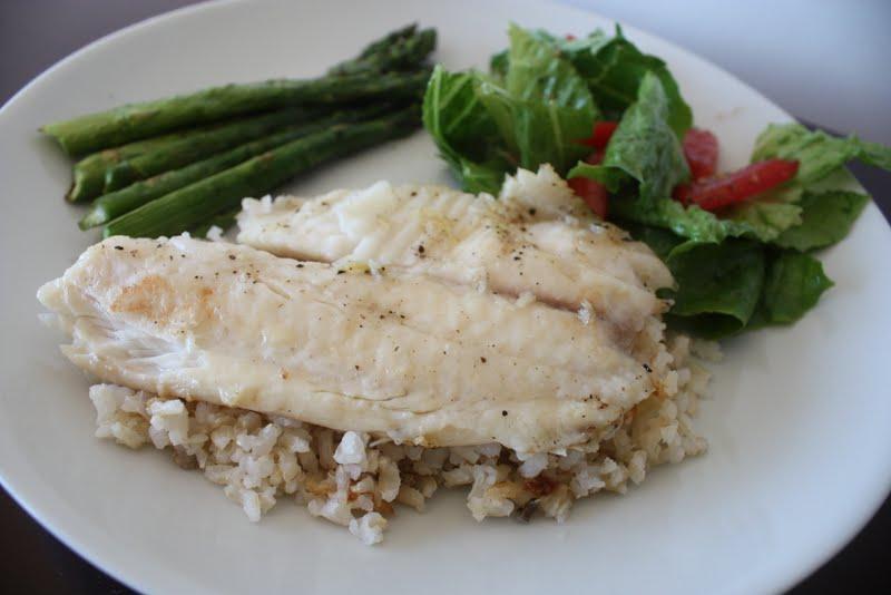 Pescado al ajo y jengibre