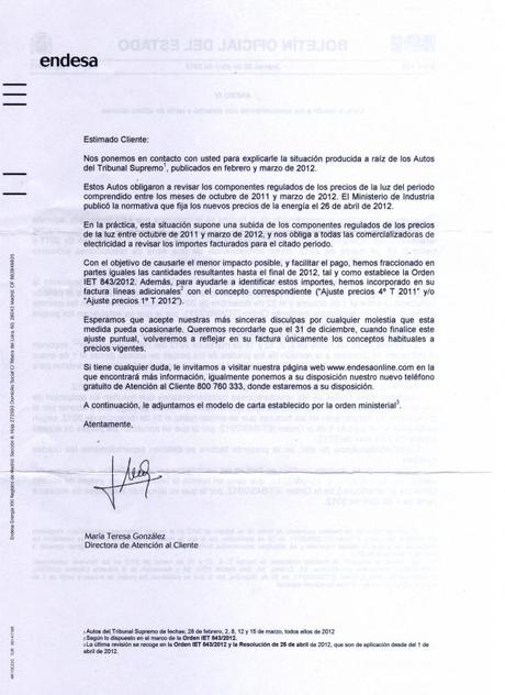 El Nuevo Robo de Endesa