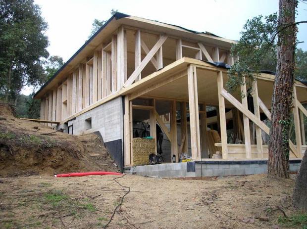 Una alternativa de casas elaboradas con paja (realmente me sorprendieron muy bonitas)