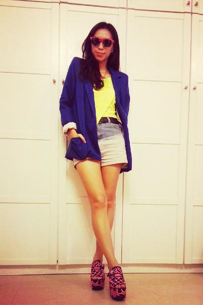 Blusas neón para esta Primavera - Verano 2012/13