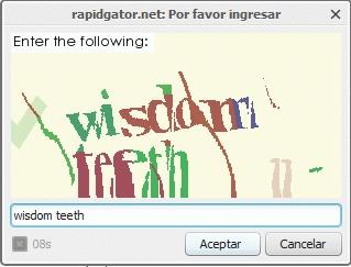 Ironías del captcha