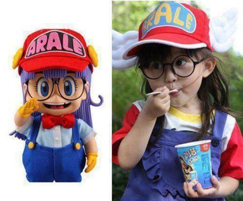 Una niña que se parece a Aralechan