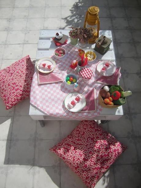 Un picnic infantil de fiesta de cumpleaños - Paperblog