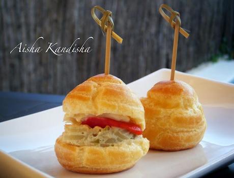 APERITIVOS CON PASTA CHOUX