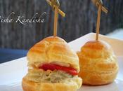 Aperitivos pasta choux