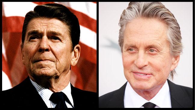 Michael Douglas será Ronald Reagan en Reykjavick