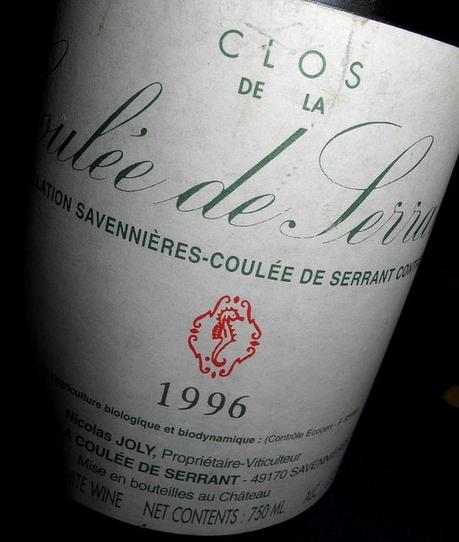 Clos de la Coulée de Serrant 1996 jpg