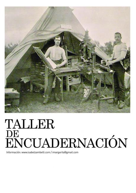 Taller de encuadernación de Isabel Margarita Zambelli.