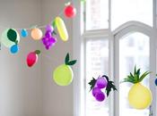 guirnalda frutas globos