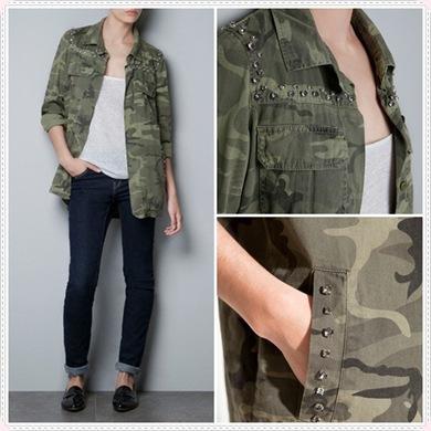 zara2 thumb Las camisas militares serán tendencia en Otoño Invierno 2012 2013