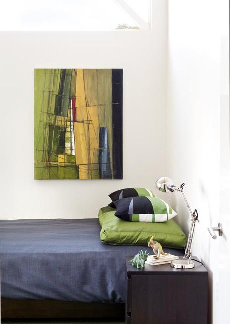 Decorar las paredes con verde