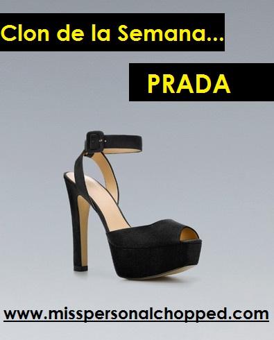 CLONES: La sandalia de PRADA en ZARA! CLONES: La sandalia de PRADA en ZARA!