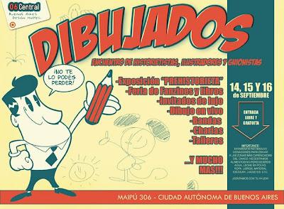 DIBUJADOS: Cronograma del encuentro de dibujantes