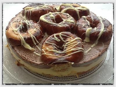 TARTA RELLENA DE DONUTS