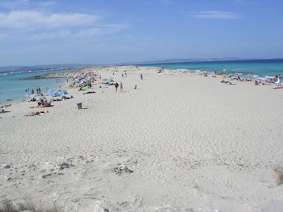 Vista Playa Ses Illetes Formentera