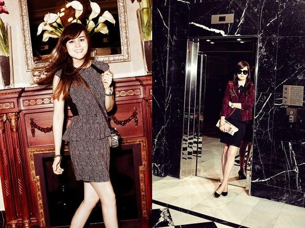 Mango campana OI 2012 13 con la blogger Andy Torres