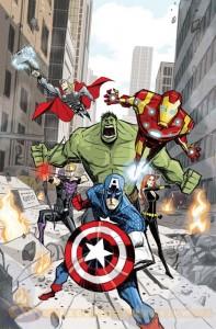 Portada alternativa de Bobby Rubio, de Pixar, para Avengers Assemble Nº 9