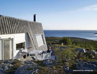 Diseño de casa nórdica en madera.