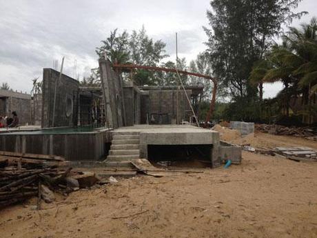 Comienzan las obras en el hotel de Phuket, Thailandia!