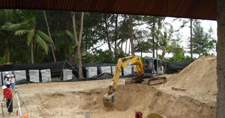 Comienzan las obras en el hotel de Phuket, Thailandia!