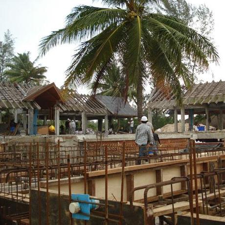 Comienzan las obras en el hotel de Phuket, Thailandia!