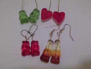 Bisuteria hecha con gominolas