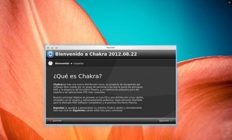 Chakra “Claire”, KDE en todo su esplendor