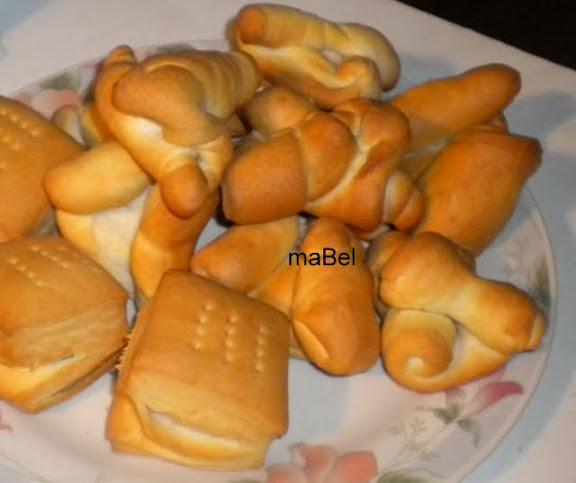 Galletas hojaldradas de grasa o manteca