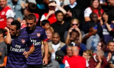 Cazorla y Podolski, el nuevo dúo dinámico del Arsenal