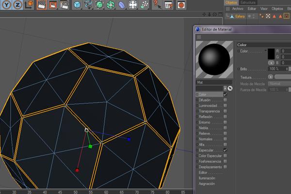 Tutorial: Balón de Fútbol en Cinema 4D