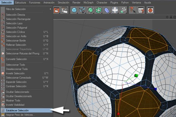 Tutorial: Balón de Fútbol en Cinema 4D