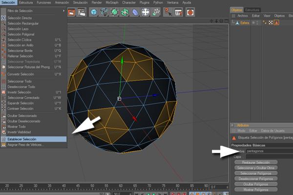 Tutorial: Balón de Fútbol en Cinema 4D