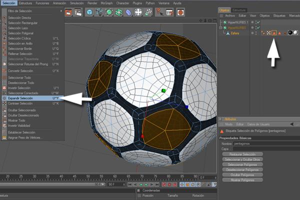 Tutorial: Balón de Fútbol en Cinema 4D