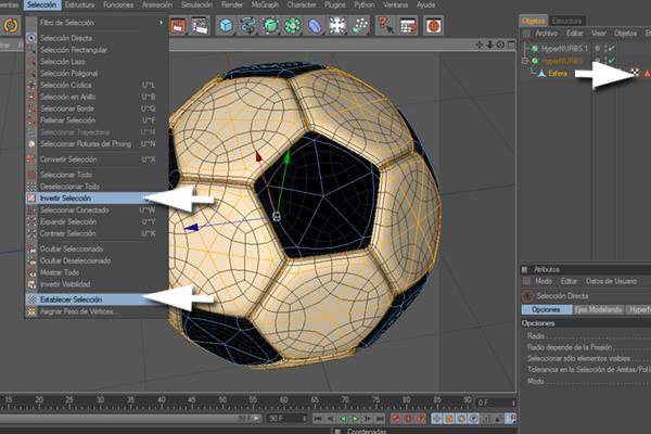 Tutorial: Balón de Fútbol en Cinema 4D