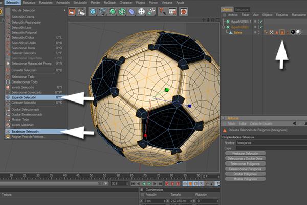 Tutorial: Balón de Fútbol en Cinema 4D