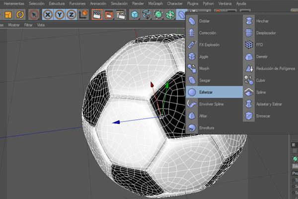 Tutorial: Balón de Fútbol en Cinema 4D