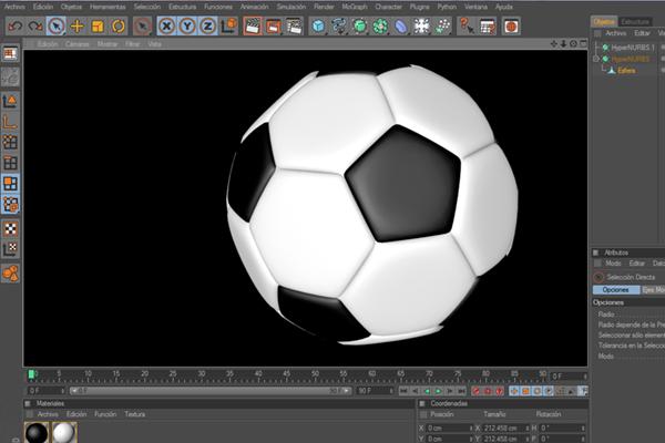 Tutorial: Balón de Fútbol en Cinema 4D