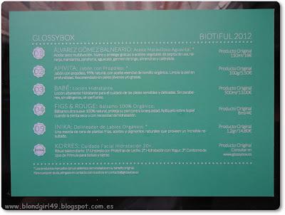 Mi Glossybox Biotiful