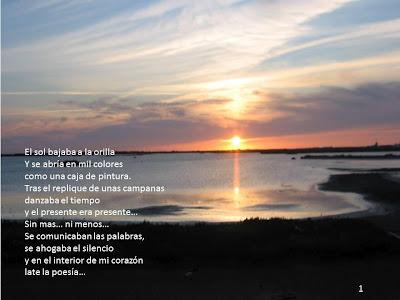 Tarde de puesta de sol...