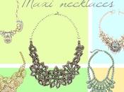 Details: maxi necklaces