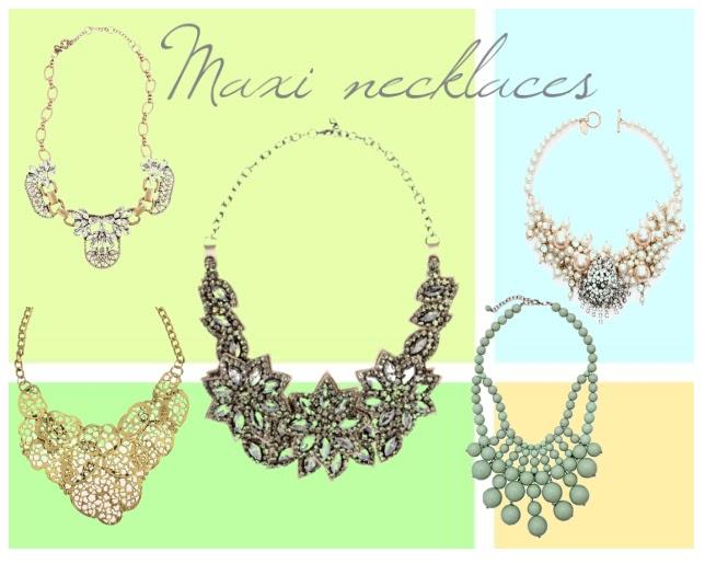 Details: Maxi Necklaces