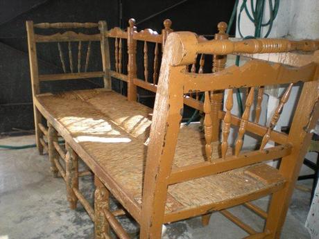 Antes y Después de un sofá de más 60 años